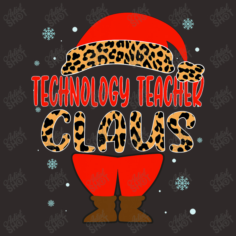 Technology Teacher Claus Christmas Santa Hat Pajamas Xmas T Shirt Racerback Tank by Mark_Liegerot | Artistshot