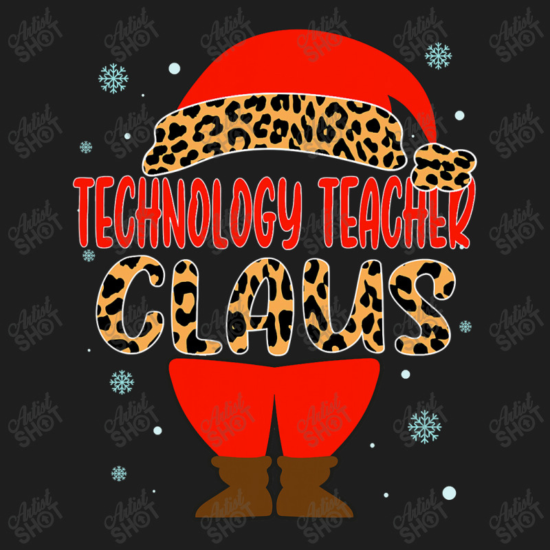 Technology Teacher Claus Christmas Santa Hat Pajamas Xmas T Shirt Classic T-shirt by Mark_Liegerot | Artistshot