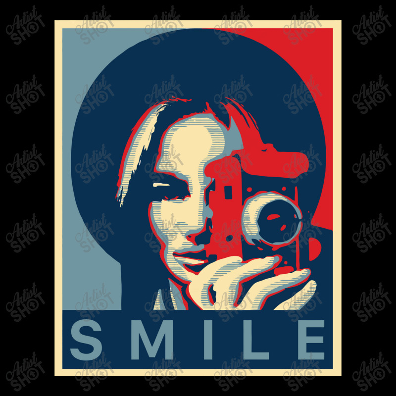 Retro Camera Smile Girl Maternity Scoop Neck T-shirt | Artistshot