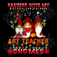 Hanging With My Art Teacher Gnomes Ugly Xmas Matching T Shirt Youth Zipper Hoodie | Artistshot