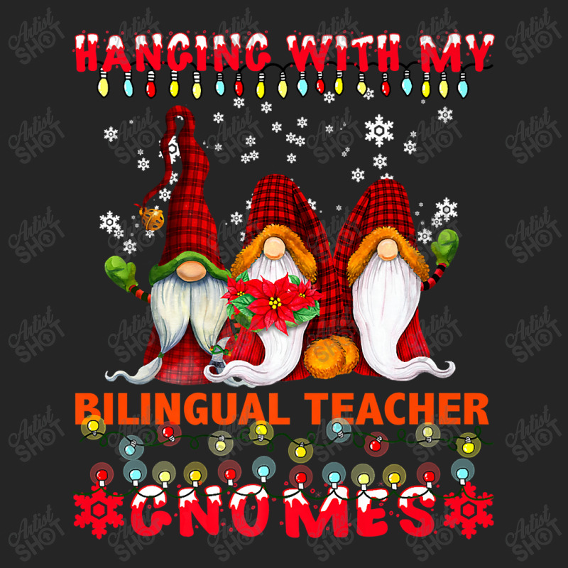 Hanging With My Bilingual Teacher Gnomes Ugly Xmas Matching Premium T Unisex Hoodie by Rudy_Glenn | Artistshot