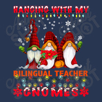 Hanging With My Bilingual Teacher Gnomes Ugly Xmas Matching Premium T Men Denim Jacket | Artistshot