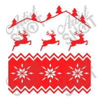 Nordic Seamless Pattern Christmas Maternity Scoop Neck T-shirt | Artistshot