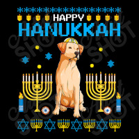 Labrador Chanukah Jewish Ugly Hanukkah Sweater Pajama T Shirt V-neck Tee | Artistshot