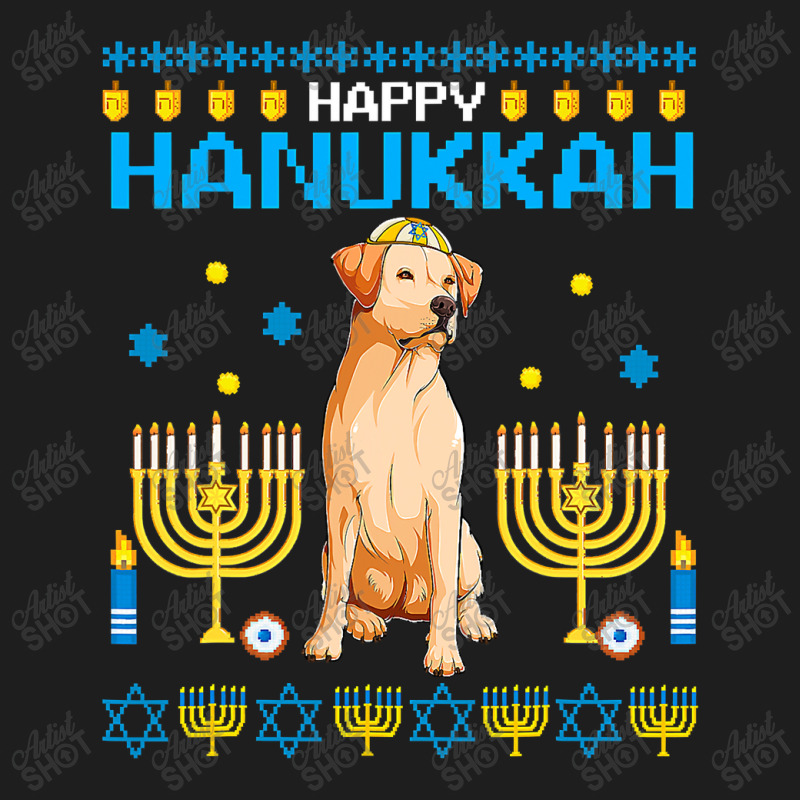 Labrador Chanukah Jewish Ugly Hanukkah Sweater Pajama T Shirt Classic T-shirt | Artistshot