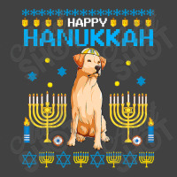 Labrador Chanukah Jewish Ugly Hanukkah Sweater Pajama T Shirt Vintage T-shirt | Artistshot