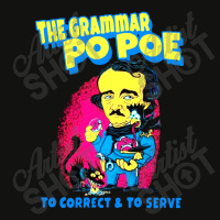 Grammar Po Poe Police Scorecard Crop Tee | Artistshot