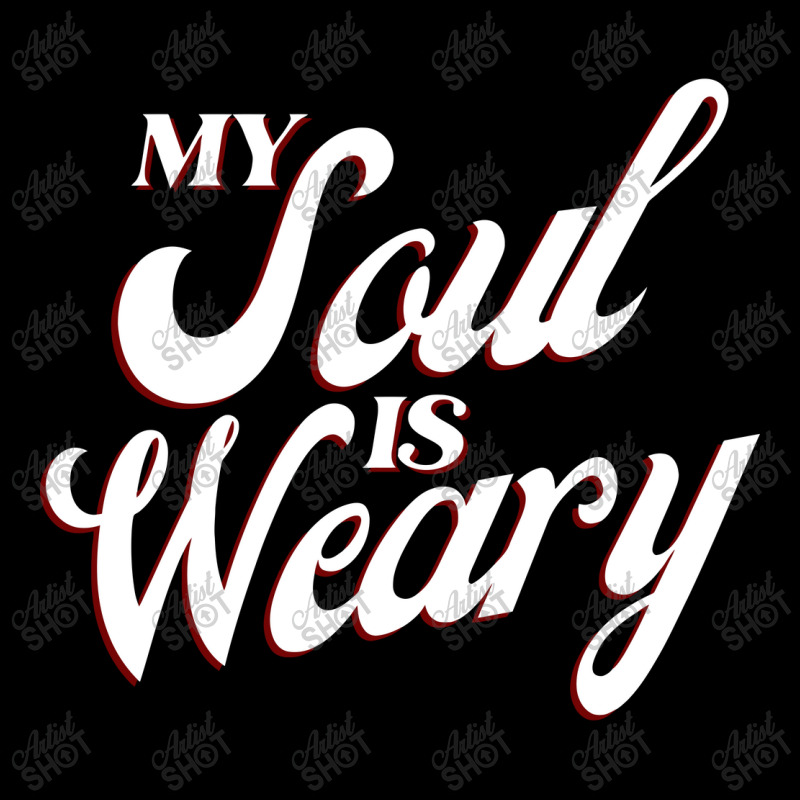 My Soul Is Weary Light Edition Classic Cropped Hoodie | Artistshot