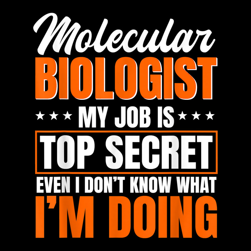 Molecular Biologist Job Genetic Scientist Dna Biology T Shirt Adjustable Cap by dornakgb | Artistshot