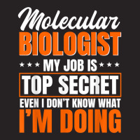 Molecular Biologist Job Genetic Scientist Dna Biology T Shirt Vintage Cap | Artistshot