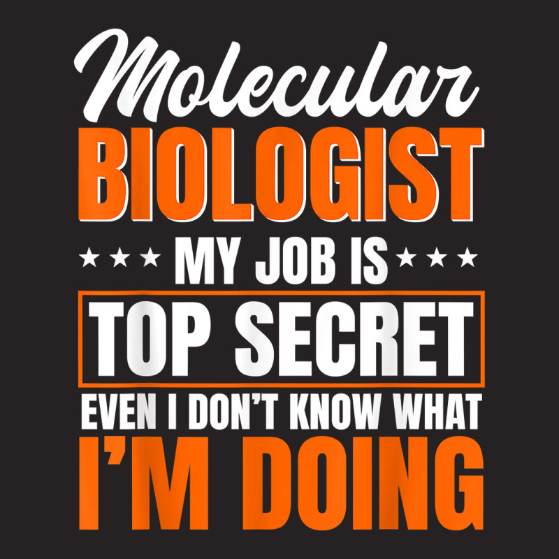 Molecular Biologist Job Genetic Scientist Dna Biology T Shirt Vintage Cap by dornakgb | Artistshot