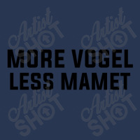 More Vogel Less Mamet Ladies Denim Jacket | Artistshot