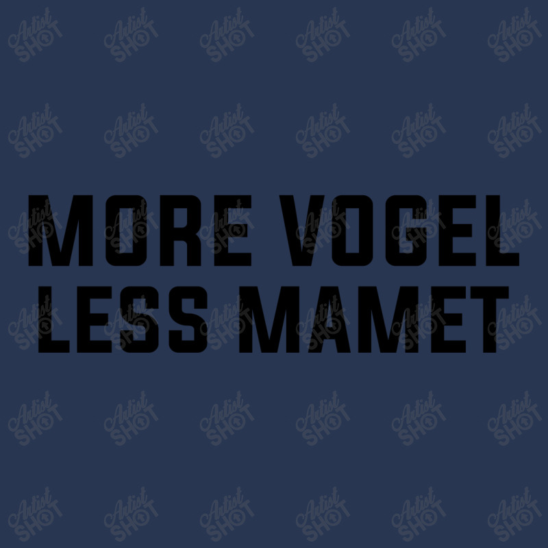 More Vogel Less Mamet Ladies Denim Jacket | Artistshot