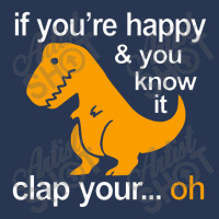 T Rex Clap Your Hands Classic Men Denim Jacket | Artistshot