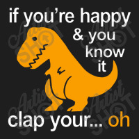 T Rex Clap Your Hands Classic Classic T-shirt | Artistshot