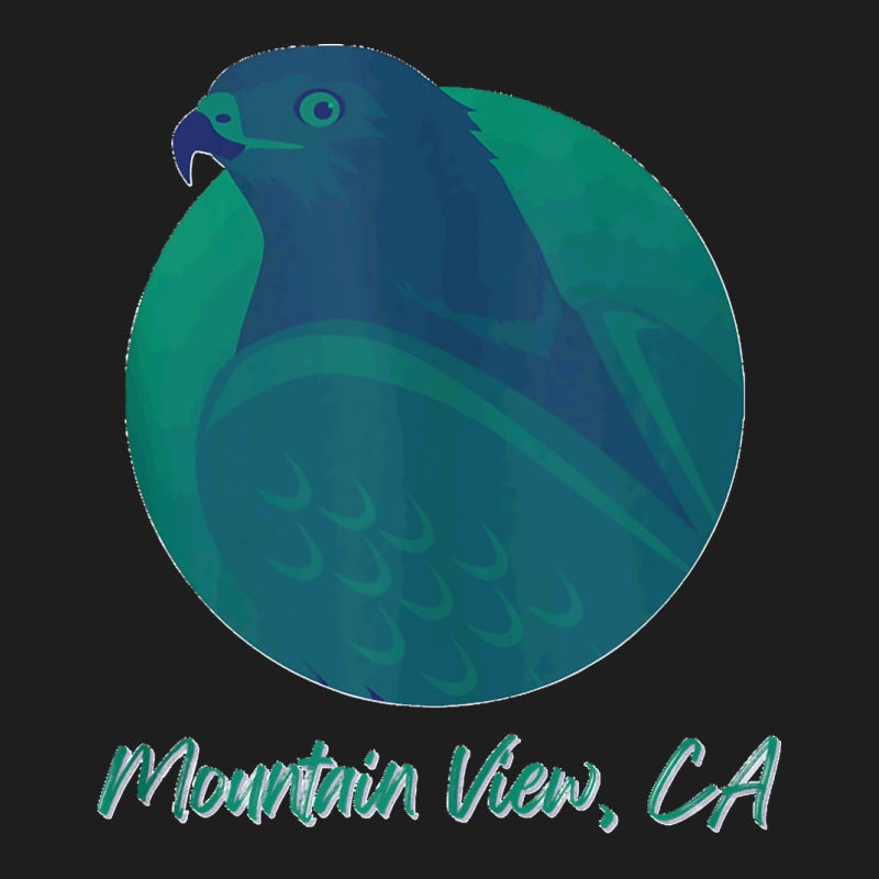 Mountain View Ca Osprey Sea Green Raptor Ocean Bird Tank Top Classic T-shirt by Courtney Renee Jensen | Artistshot