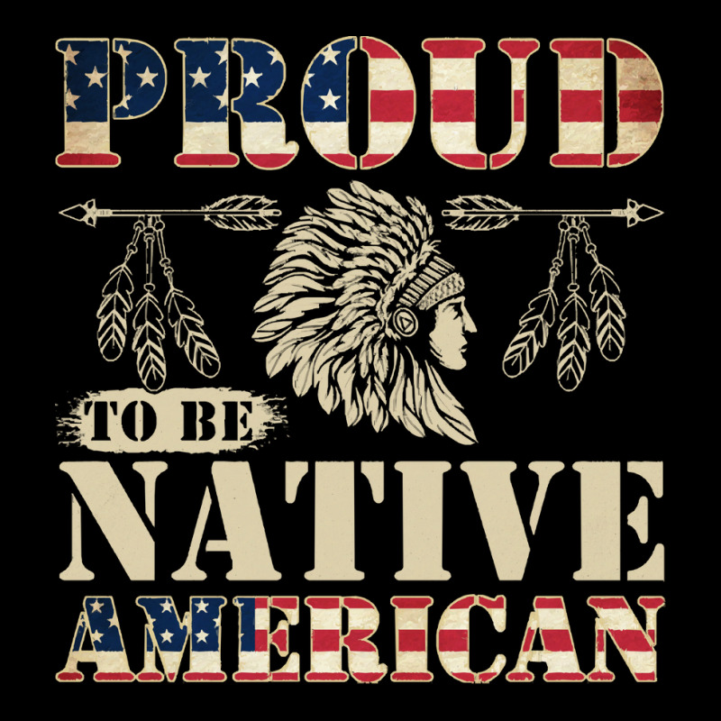 Native American T  Shirt I'm Proud To Be Native American Heart Native Youth Jogger by baroncrona555 | Artistshot