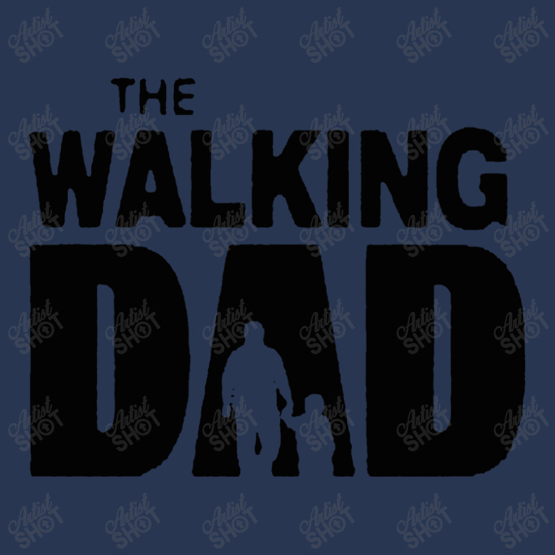 The Walking Dad Parody Father Son Men Denim Jacket | Artistshot