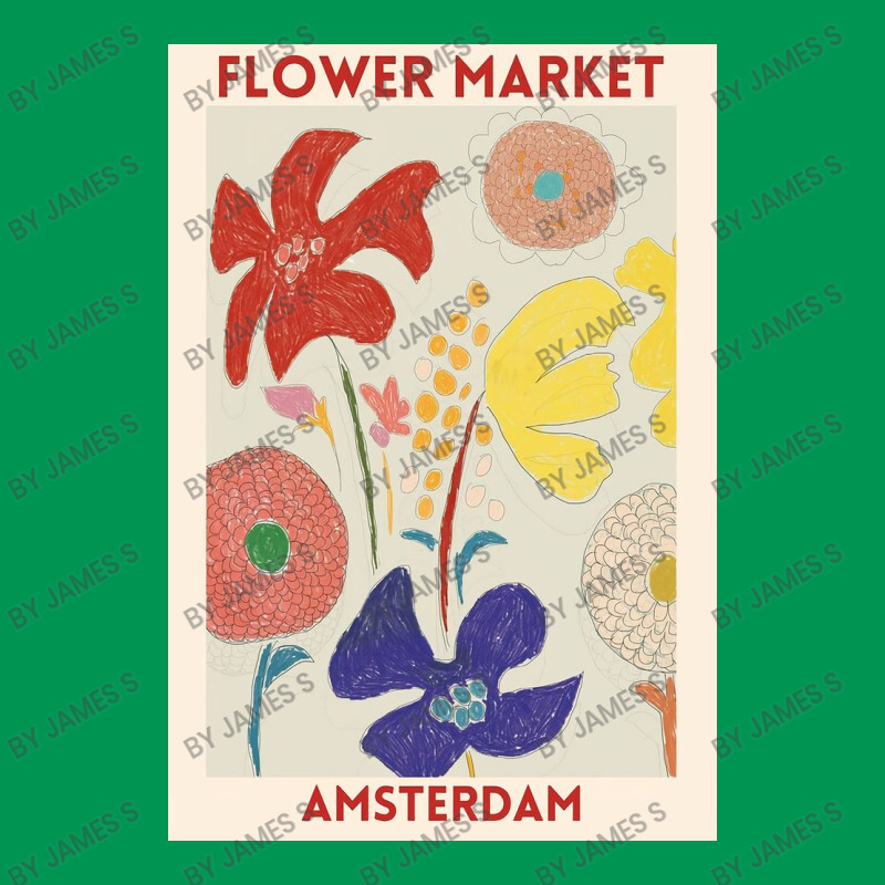 Flower Market   Amsterdams Classic T-shirt by James S | Artistshot