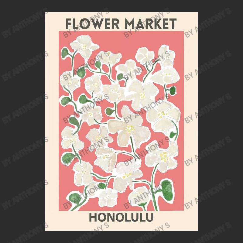 Flower Market   Honolulu Poster Exclusive T-shirt | Artistshot