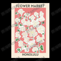 Flower Market   Honolulu Poster Men's 3/4 Sleeve Pajama Set | Artistshot