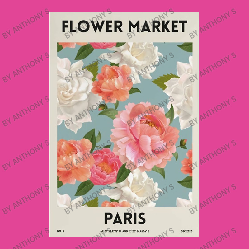 Flower Market – Paris T-shirt | Artistshot