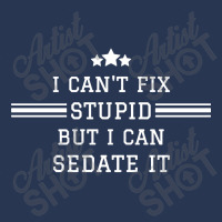 I Cant Fix Stupid Ladies Denim Jacket | Artistshot