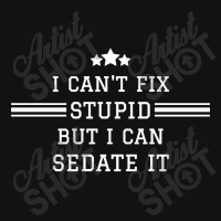 I Cant Fix Stupid Scorecard Crop Tee | Artistshot