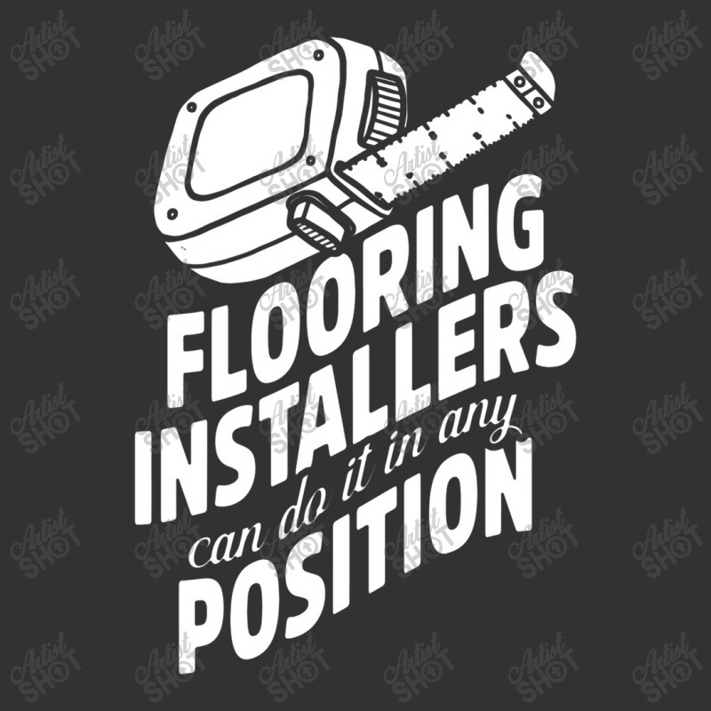 Contractor Position Floor Installation Vintage Hoodie | Artistshot