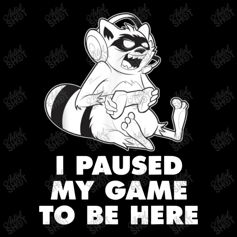 I Paused My Game To Be Here V-neck Tee | Artistshot