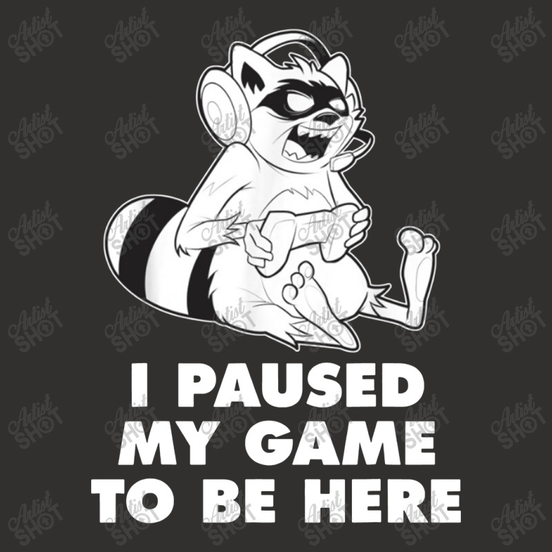 I Paused My Game To Be Here Champion Hoodie | Artistshot