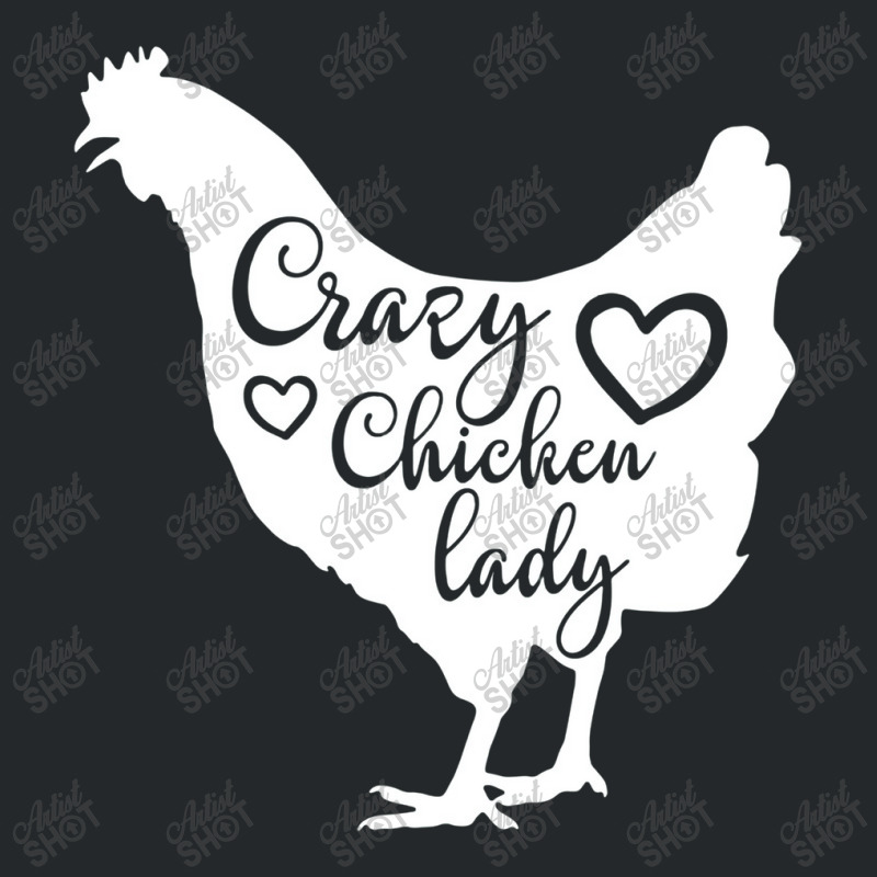 Crazy Chicken Lady Crewneck Sweatshirt | Artistshot