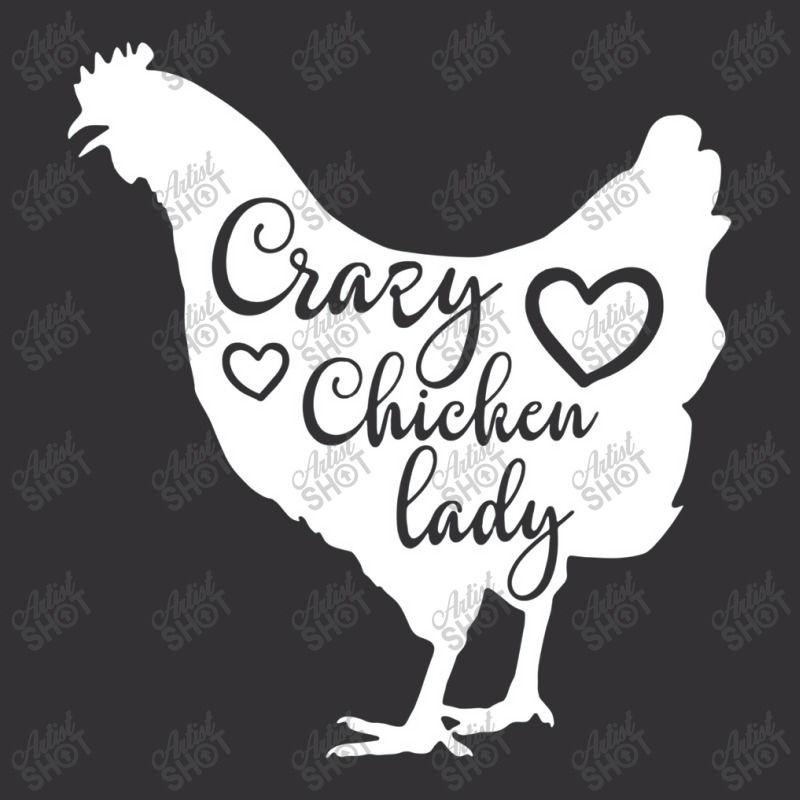 Crazy Chicken Lady Vintage Short | Artistshot