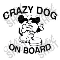 Crazy Dog On Board Unisex Hoodie | Artistshot