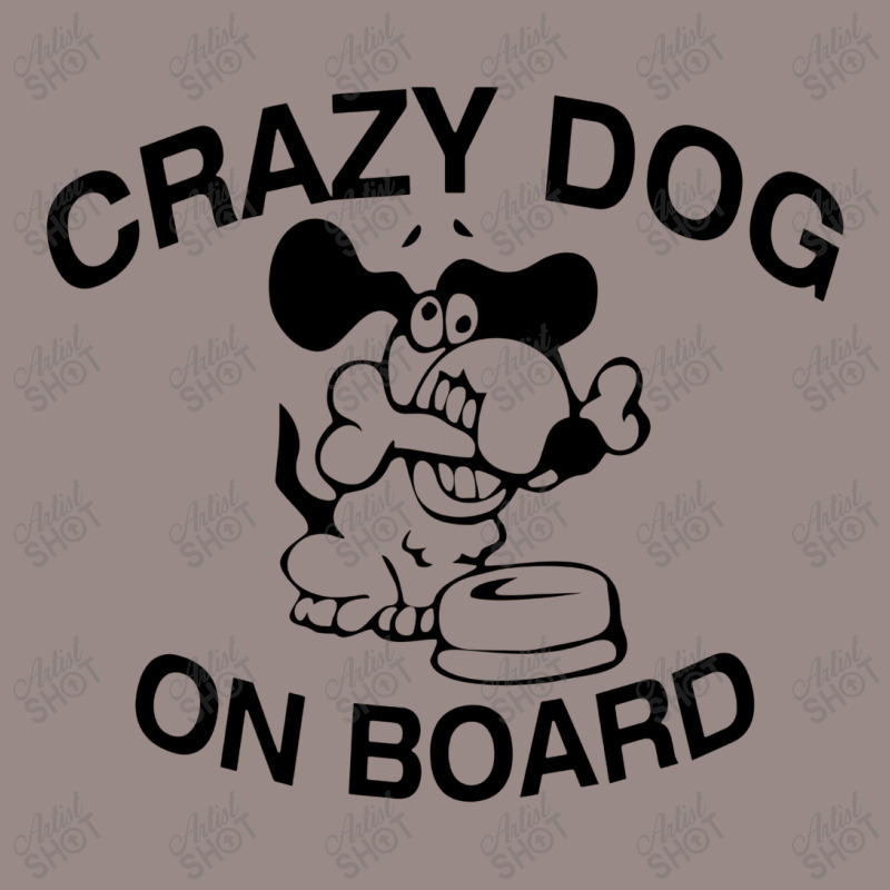 Crazy Dog On Board Vintage T-shirt | Artistshot