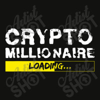 Crypto Millionaire Loading Scorecard Crop Tee | Artistshot