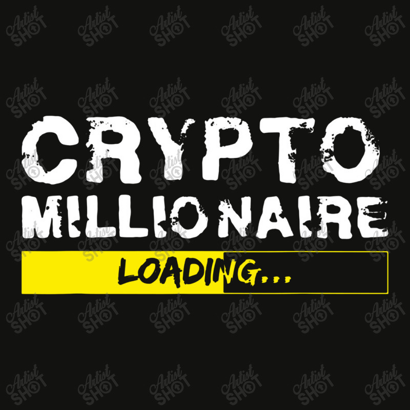 Crypto Millionaire Loading Scorecard Crop Tee by trasheatercomicsart | Artistshot