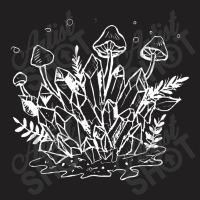 Crystals, Mushrooms, Plants Witchy Goth Punk T-shirt | Artistshot