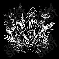 Crystals, Mushrooms, Plants Witchy Goth Punk Pocket T-shirt | Artistshot