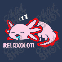 Cute Axolotl Lover Mexican Salamander Relaxolotl Men Denim Jacket | Artistshot