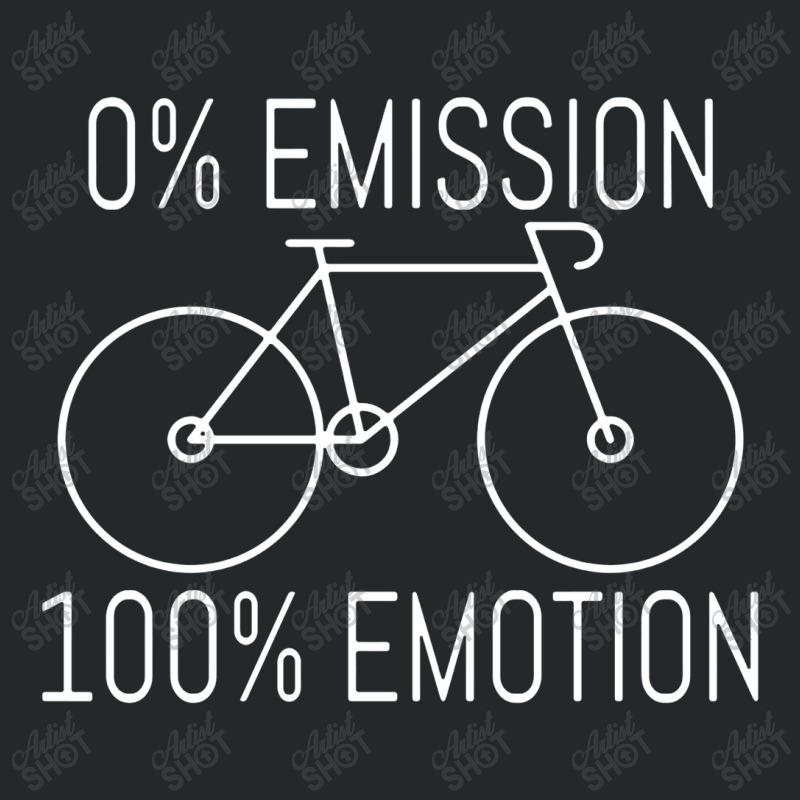 Cycling Rltw 0 Emissions 100 Emotion Crewneck Sweatshirt | Artistshot