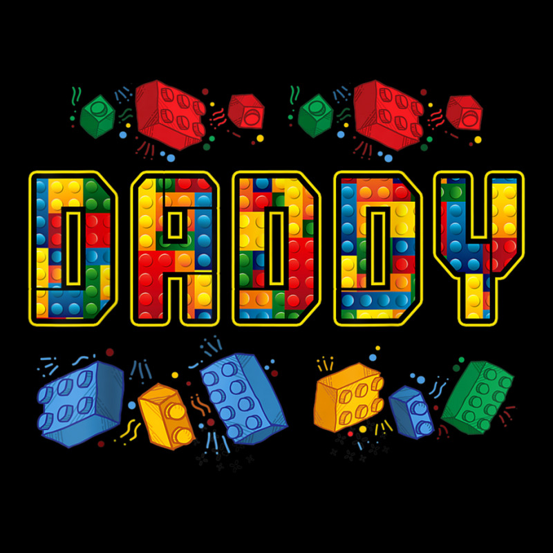 Daddy Brick Builder Funny Blocks Master Builder Dad Zipper Hoodie | Artistshot