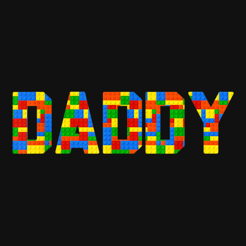 Daddy Brick Builder Funny Blocks Master Builder Crew Socks | Artistshot