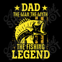 Dad The Fishing Legend V-neck Tee | Artistshot