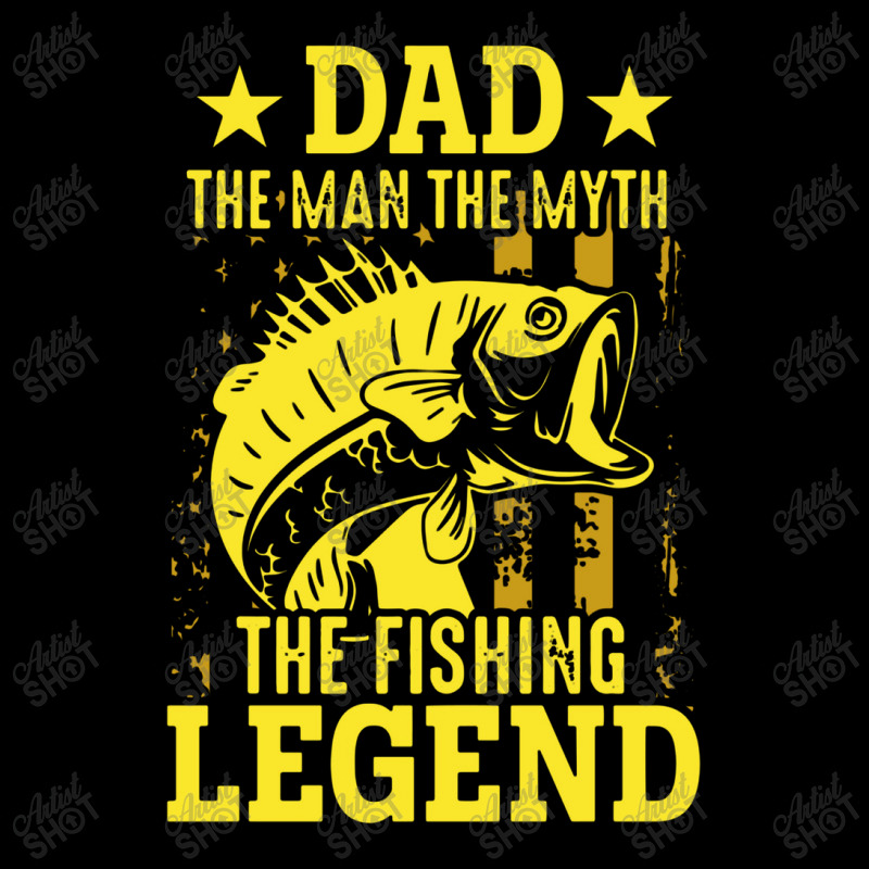 Dad The Fishing Legend V-neck Tee | Artistshot