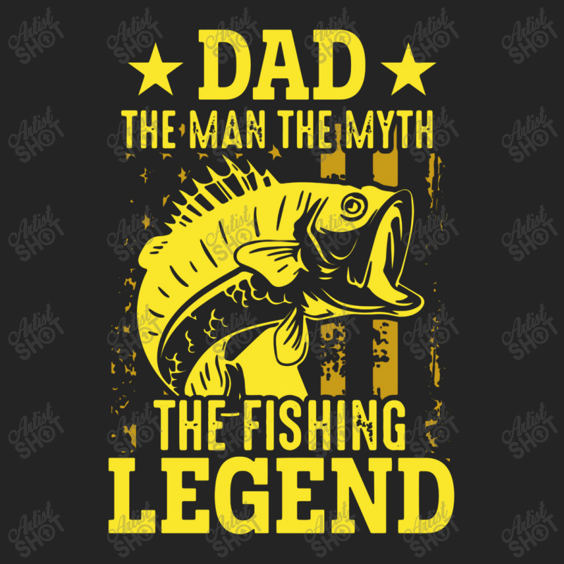 Dad The Fishing Legend 3/4 Sleeve Shirt | Artistshot