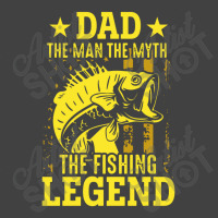 Dad The Fishing Legend Vintage T-shirt | Artistshot