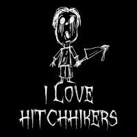 I Love Hitchhikers Halloween Costume Word Design T Shirt Pocket T-shirt | Artistshot