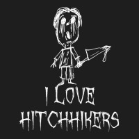 I Love Hitchhikers Halloween Costume Word Design T Shirt Classic T-shirt | Artistshot