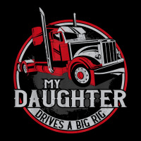 Trucker Truck Driver Father Mother Daughter Vintage My T Shirt Fleece Short | Artistshot